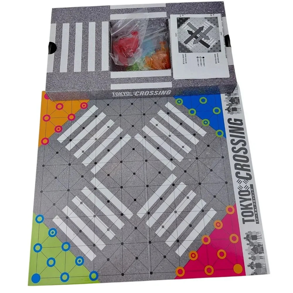 Tokyo Crossing Shibuya Board Game Complete HTF Printed In Japan
